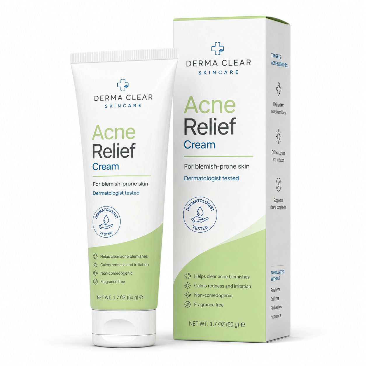 Crema para el acne